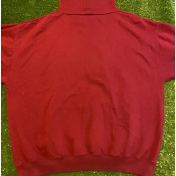 Temple Owls hoodie mens extra large red vintage Y2K sweatshirt football 31 - Picture 7 of 12